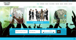 Desktop Screenshot of philippedraps.be